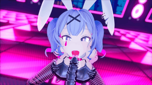 【黑丝兔女郎 调教 口交 喷潮 中出】新作-SEXdance　KUROMARU×Rabbit miku-兔兔初音