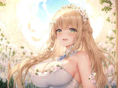 拯救异世界的奖励是爆乳女神老婆~【永本いずみ】