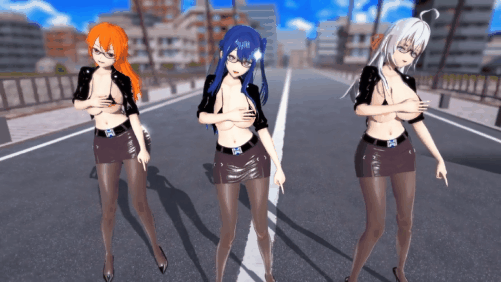 【黑丝制服 巨乳 跳舞 乳摇】新作-星野愛x娜美x艾莉莎 - SHAKE IT-第3张图片-萌站 【黑丝制服 巨乳 跳舞 乳摇】新作-星野愛x娜美x艾莉莎 - SHAKE IT-第3张图片-萌站