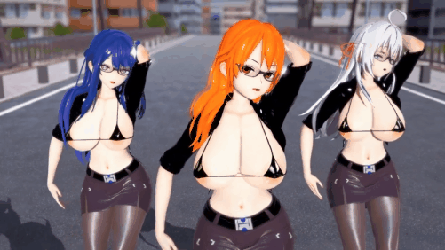 【黑丝制服 巨乳 跳舞 乳摇】新作-星野愛x娜美x艾莉莎 - SHAKE IT-第4张图片-萌站 【黑丝制服 巨乳 跳舞 乳摇】新作-星野愛x娜美x艾莉莎 - SHAKE IT-第4张图片-萌站