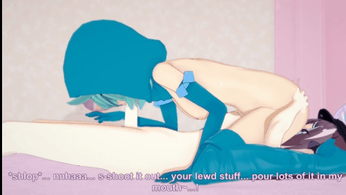 【扶她 69式 爆操 喷潮 口交 中出】新作-Matama and Nemo futa hentai sex-阿科亚·玛塔玛+阿内莫尼莫-第3张图片-萌站