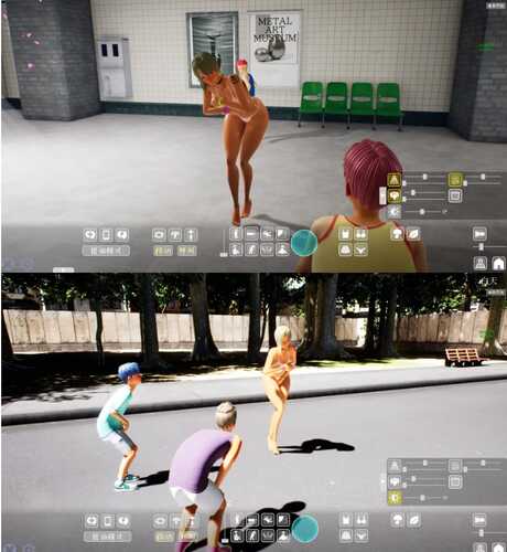 【3DSLG/汉化/小马拉大车】性奋公园☆巨乳辣妹x小处男～过激！露出逆搭讪指令～实时3D游戏 v1.3.0 官方中文版【PC/3.8G】