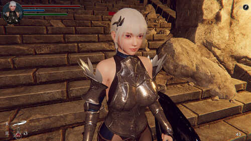 ST12月新作【爆款ACT/3D作品/全动态】地下城的女骑士（地下城の女騎士）STEAM官中步兵【3.40G】
