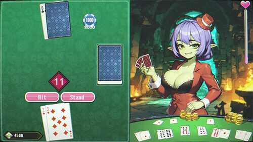 魅惑牌桌Seductive Blackjack官中  #步兵#SLG #PC