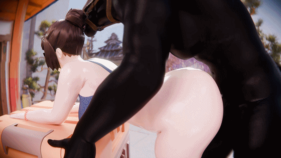 【3D动画】Shark3D (Rekin3D)大师：新作 蕾娜+明日奈+美+朱诺 性感兔女郎社保黑丝大屁股 [941M]