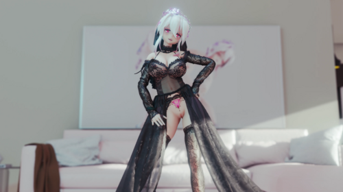 [MMD]Haku Phone Number 4k 三合一-第3张图片-萌站