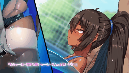 【2K/有码】-【巨乳 口交 吞精 死水裤 爆操 后入 喷潮 中出 爆射 黑皮】新作-[survive] 水泳部元エースの選択 モーションコミック版-第5张图片-萌站