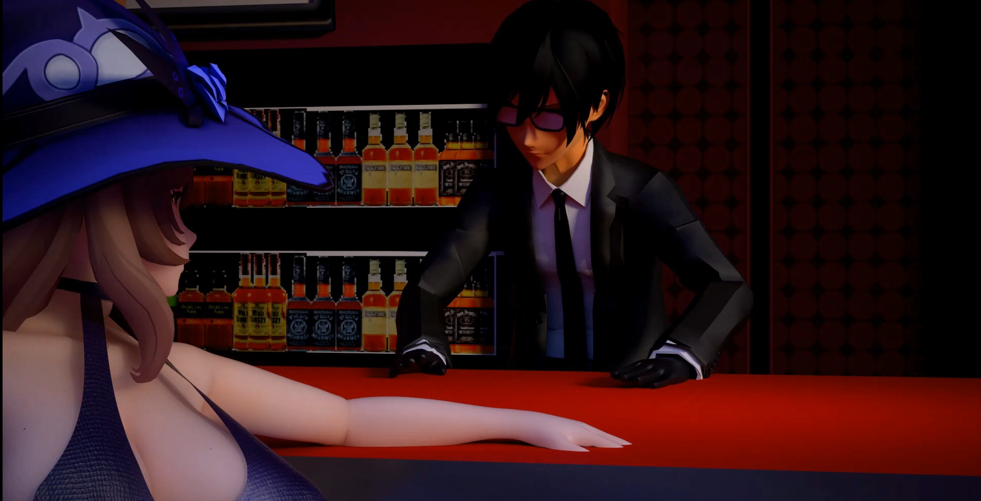 【3D/原神/肛交/MMD】罪袋邀请丽莎进行魔法肛交舞蹈