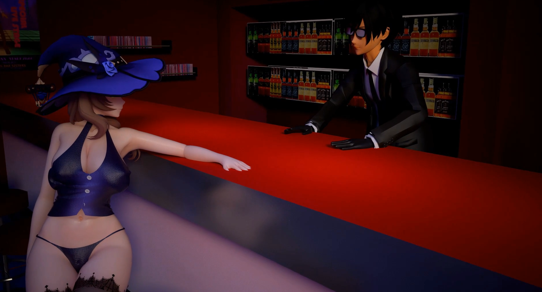 【3D/原神/肛交/MMD】罪袋邀请丽莎进行魔法肛交舞蹈-第4张图片-萌站