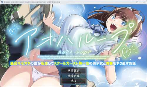 【RPG/汉化/NTR】青春循环 底层宅男的我转生后与学校等级制度顶端的美少女重温青春的故事 AI汉化版+存档【汉化/2.2G】