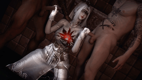 【3D动画】VAM新作：永劫无间 宁红夜-霜天红叶 白丝长腿御姐3P激情爆肏 [1.2G]-第3张图片-萌站