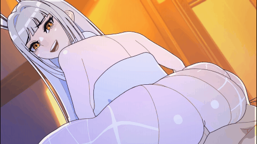 【巨乳 口交 吞精 黑白网纹袜 爆操 爆射 中出】新作-Noir's Bedtime - Nikke Hentai-第9张图片-萌站