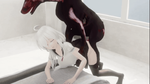 【巨乳 黑丝 JK 狗交 爆操 中出】新作-(83)dog fuck jk弱音-第2张图片-萌站