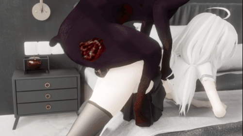 【巨乳 黑丝 JK 狗交 爆操 中出】新作-(83)dog fuck jk弱音-第6张图片-萌站