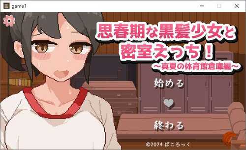 【像素SLG/动态】与青春期黑发少女的密室H！机翻汉化版【PC/汉化】