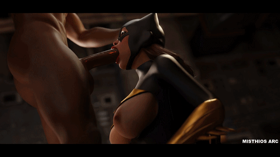 [3D动画] Misthios Arc大师新作：The fall of Batgirl 巨乳猫女深喉口爆激情爆肏 [377M]-第2张图片-萌站