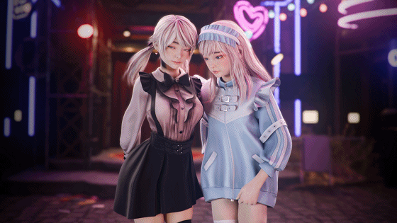 [3D动画] twin animation 清纯可爱双胞胎姐弟激情双飞【有TS，不喜忽下】-第3张图片-萌站