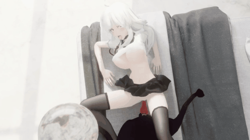 【巨乳 黑丝 兽交 后入 爆操 口交 吞精】新作-(84)dog fuck jk弱音2
