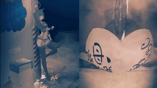 【萝莉 调教 黑丝 口交 手交 骑乘 爆操 中出】新作-[QOS NTR] BlueArchive 千紗&喜美的課後打工-第9张图片-萌站