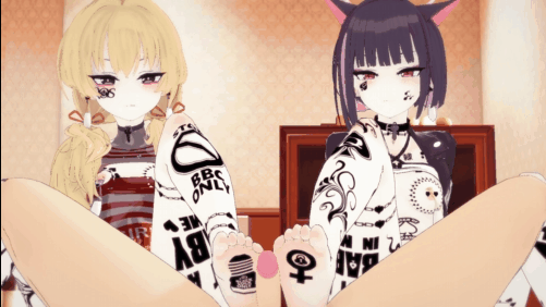 【萝莉 调教 黑丝 口交 手交 骑乘 爆操 中出】新作-[QOS NTR] BlueArchive 千紗&喜美的課後打工-第10张图片-萌站
