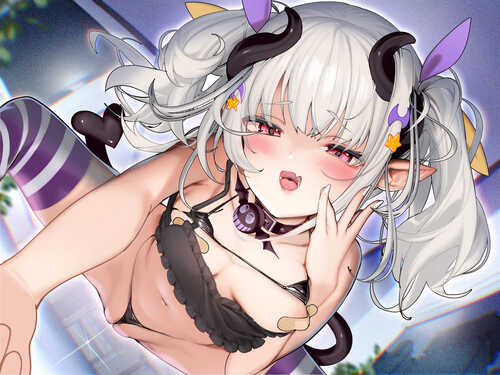 被雌小鬼魅魔拉走榨精力~【柚木つばめ】