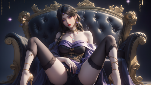 [AI图包/凡尘神域-倪克斯-红缨/国漫壁纸4K/18+]高质量精品-第2张图片-萌站