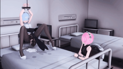 【巨乳 黑白丝女仆 虫交 爆操 中出】新作-【insects&Ram,Rem（拉姆雷姆】姐姐♡……快让它们停下来