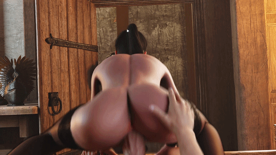 [3D动画] CuteCop:卡菈克+叶奈法+猎空+格温+玛莉萝丝 性感御姐旅馆的侍奉-第4张图片-萌站