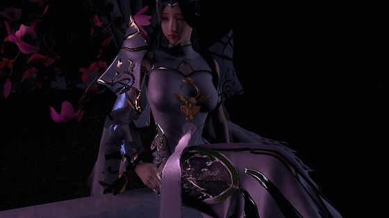 [3D动画] VAM：月光下的柳神 端庄气质女神月下激情爆肏-第4张图片-萌站