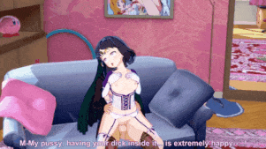 【巨乳 黑丝 扶她 69式 口交 吞精 爆操 喷潮 中出】新作-sailor pluto and sailor saturn futa hentai sex土萌萤+冥王雪奈-第10张图片-萌站
