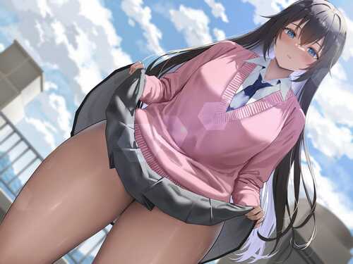 中了穿上胖次就会死的诅咒的女孩~【涼花みなせ】