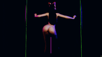 [3D动画] VAM性感钢管舞 美杜莎-SEXODANCE 性感巨乳御姐高挑身材大长腿夜舞-第2张图片-萌站
