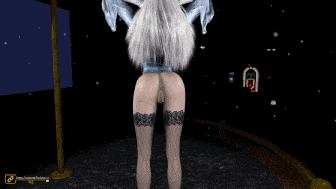 [3D动画] VAM：小医仙Dance 裸体黑丝摇奶抖臀性感骚舞诱惑 [2K60] 