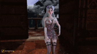 [3D动画] VAM：小医仙Dance 裸体黑丝摇奶抖臀性感骚舞诱惑 [2K60] -第2张图片-萌站