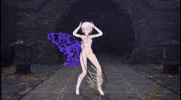 【巨乳 白丝 虫交 舞啪】新作-兰序-言和 极乐净土 X 蝴蝶虫