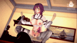 【巨乳 黑丝 手交 骑乘 爆操 爆射 喷潮 中出】新作-[Honkai- Star Rail]Kafka卡芙卡カフカsex-dance_'Whiplash'_MMD