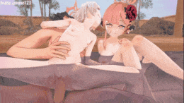 【巨乳 手交 乳交 骑乘 爆操 爆射 中出】新作-[Blue Archive] NO.15 Aru&Mutsuki Happy New Year!-第9张图片-萌站