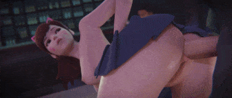 [3D动画] Xordel大师新作：D.Va+朱诺 淫乱俱乐部 性感翘臀激情后入-第2张图片-萌站