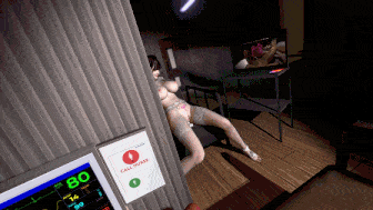 [3D动画] VAM 新作：淫荡白丝护士病房自慰被病人发现后肉偿封口