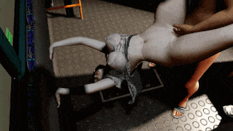 [3D动画] VAM新作：激情公交 性感巨乳御姐公交车3P激情爆肏中出