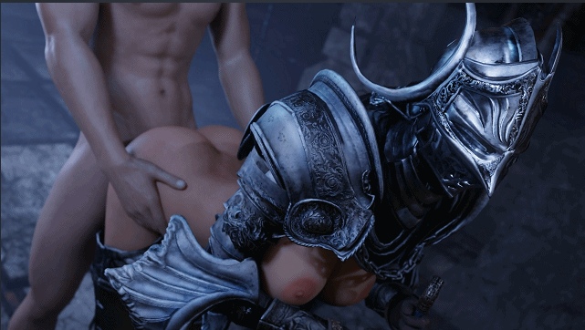 [3D动画] [LazyProcrast] ：Elden Ring Set 女骑士上位骑乘