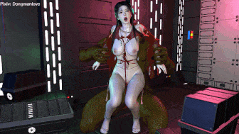 [3D动画] VAM同人新作：韩菱纱 古风性感御姐被异种大屌狠狠冲刺