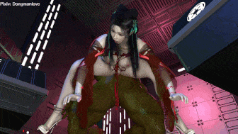[3D动画] VAM同人新作：韩菱纱 古风性感御姐被异种大屌狠狠冲刺-第2张图片-萌站