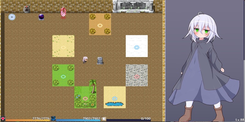 【RPG/战斗H/萝莉/触手/】[深淵かぼちゃ]マホウノハナ(魔法之花)_Ver0.6b-第5张图片-萌站