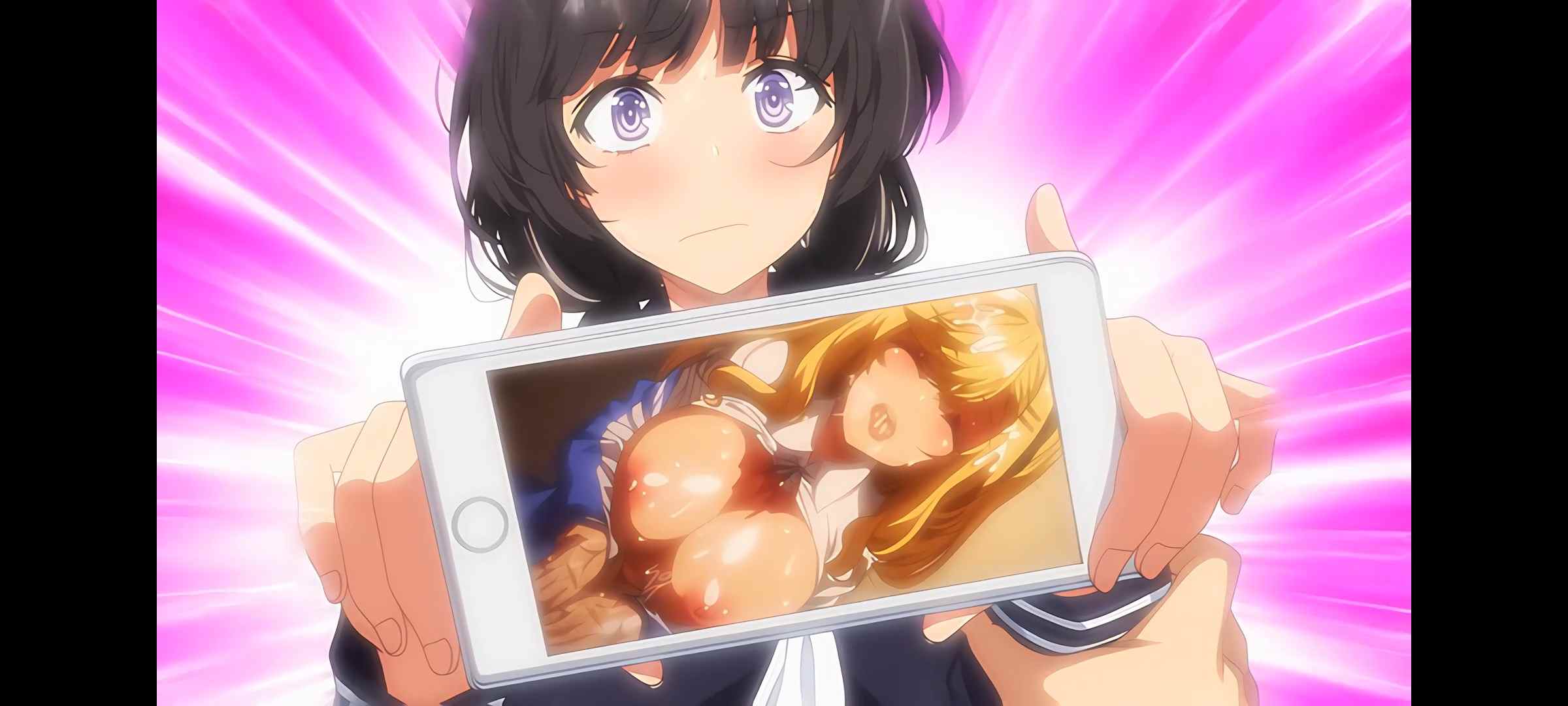 [荻原沙优][ばにぃうぉ～か～]OVA 陰キャカップルが陽ギャル達とSEXトレーニン#1-2