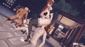 【巨乳 黑丝 足交 舔穴 爆操 爆射 喷潮 中出】新作-[NTR] 爆乳パーティー  ガニ股ちん媚び挑発ダンス×SEX-第5张图片-萌站