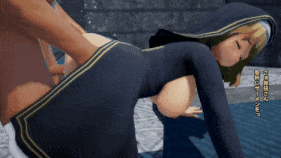 【巨乳 乳交 喷射 骑乘 爆操 爆射 喷潮 中出】新作-[maloxx🔞のMMD] 教会で懺悔して射精するお話-第14张图片-萌站