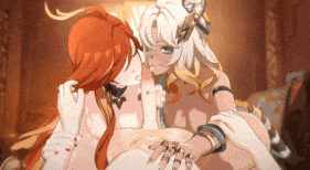 【巨乳 口交 手交 吞精 舔穴 骑乘 爆操 中出】新作-[PastaPaprika] For Natlan! Ft Mavuika & Xilonen ANIMATION-第9张图片-萌站