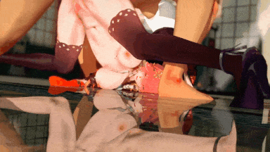 [3D动画] [AlphaG] 合集：黑丝女神 足交射精-第3张图片-萌站