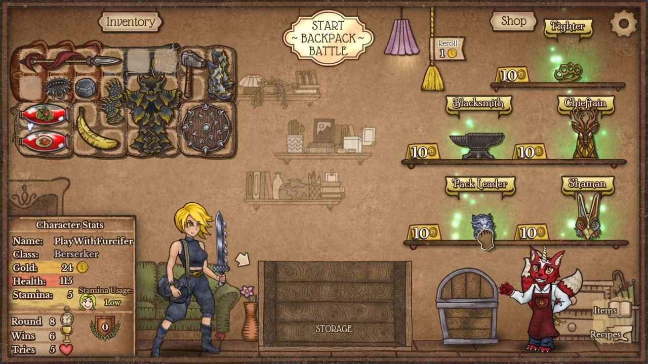 PC/RPG/背包乱斗：福西法的宝藏  #Backpack Battles v0.9.30 官方中文版-第6张图片-萌站